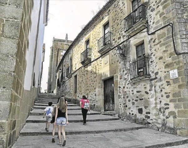 Casco histórico cacereño